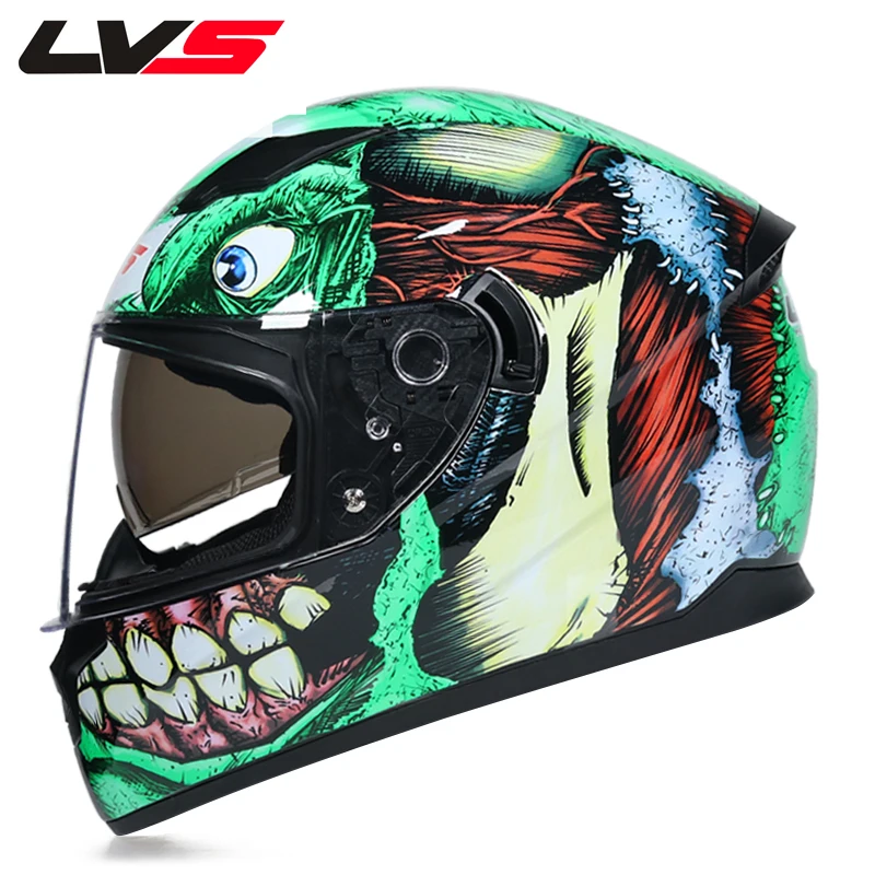 Мотоциклетный шлем capacete cascos Полнолицевые гоночные шлемы с двойным козырьком гоночный шлем для мотокросса модульный мотоциклетный шлем - Цвет: a5
