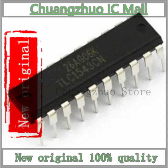 1 шт./лот TLC1543CN DIP20 TLC1543 DIP-20 DIP IC Chip новый оригинальный | Электроника