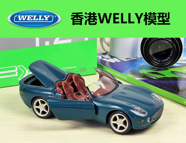 1:24 Welly модели автомобилей из сплава для XK180 литая модель автомобиля детские игрушки Рождественский подарок коллекция для взрослых