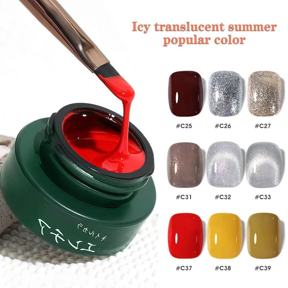 5 Ml High Saturation Nail Spa Gel Fashion Natural Bright Nonfading
