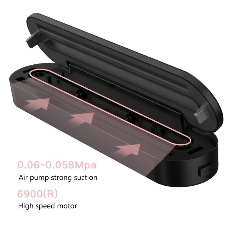 

Vacuum Sealer Machine Portable Automatic Food Vacuum Air Sealing System