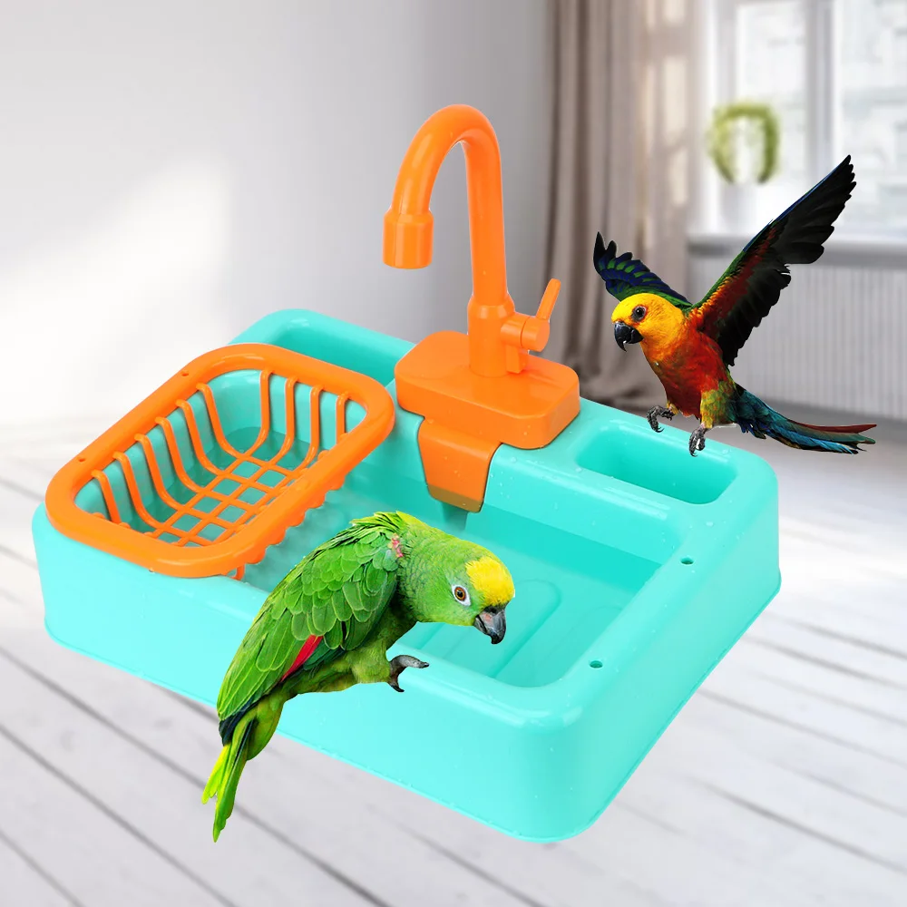 ParrotBathBirdshowerBathtubToysAutomaticParrotsPaddlingPool