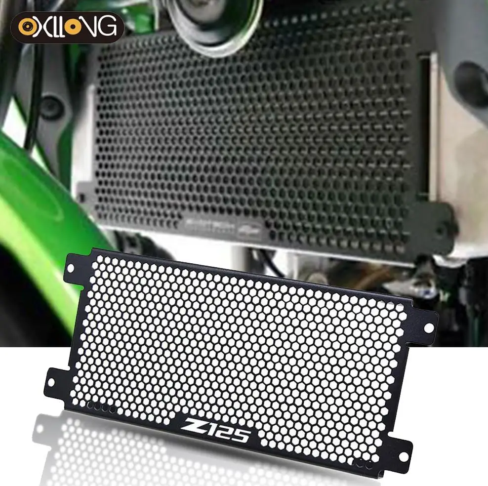 

Motorcycle Accessories radiator protective cover Guard Radiator Grille Cover FOR Kawasaki Ninja 125 Z125 Ninja125 2019 2020