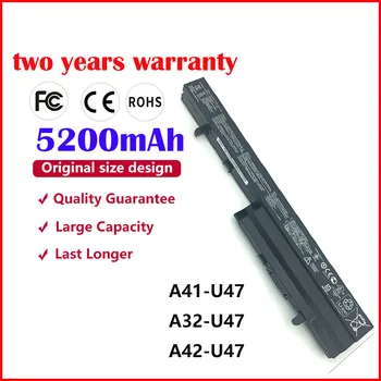 

HanGreat New 5200mAh A32-U47 Laptop Battery For Asus U47 U47A A41-U47 A42-U47 Q400 Q400A Q400C R404 U47C U47V U47VC 10.8V