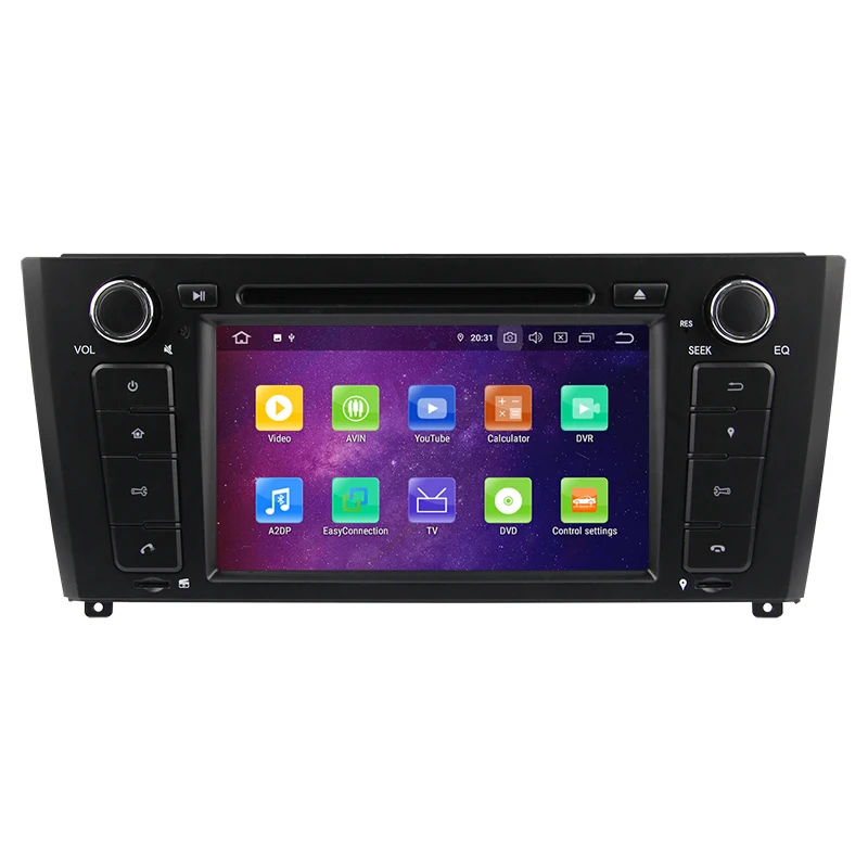 Discount Android 9.0 Octa Core 4G RAM 32G ROM GPS Navigation 7 " Car DVD Player for BMW E81/E82/E87/E88 2004-11 with Radio/Bluetooth/RDS 1