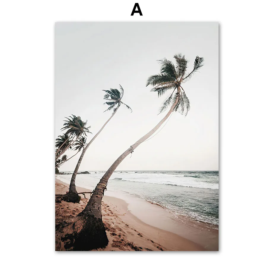 Grains-of-Sand-Arches-Grass-Reed-Palm-Cactus-Giraffe-Nordic-Poster-Wall-Art-Print-Canvas-Painting (3)