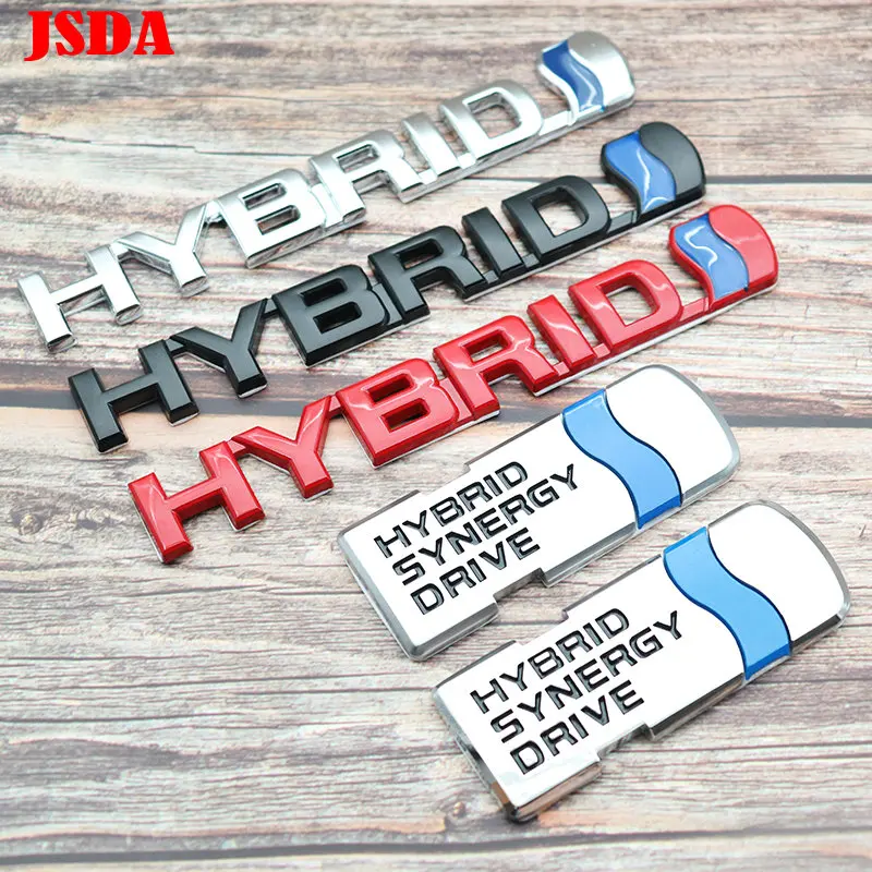 Hot Sale Hybrid 3d Metal Car Logo Side Badge Creative Decoration Rear