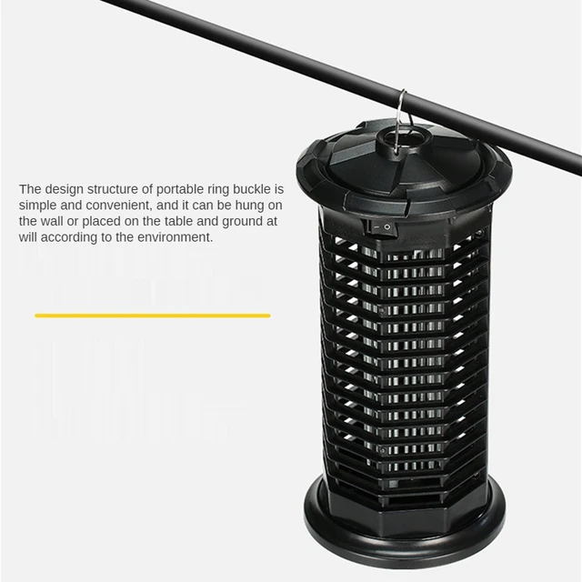 Bug Zapper Beltéri És Kültéri, Elektromos Szúnyog Zapper, Nagy Teljesítményű Kártevőirtó Ház, Konyha, Hátsó Udvar, Kemping - Image 2