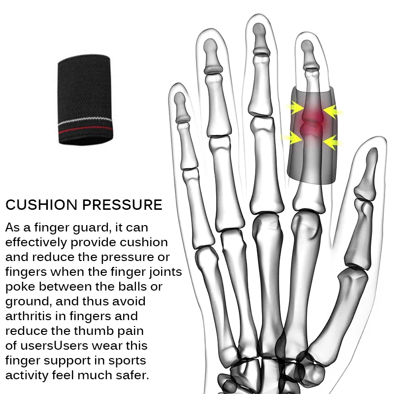 10 шт Спортивная пальцевая шина, эластичный пластырь, удобный защитный кожух, поддержка, эластичные спортивные протекторы для пальцев для баскетбола, защитный пластырь