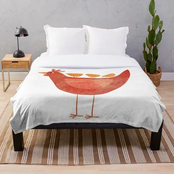 

Hen and Chicks Blanket Wool Flannel Plush Blanket Bedspread For office Sherpa Blanket Couch Quilt Cover Travel