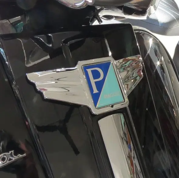 Чехол для мотоцикла с хромированными крыльями и логотипом для Piaggio Vespa S 50 2009- S 150 2008-2009