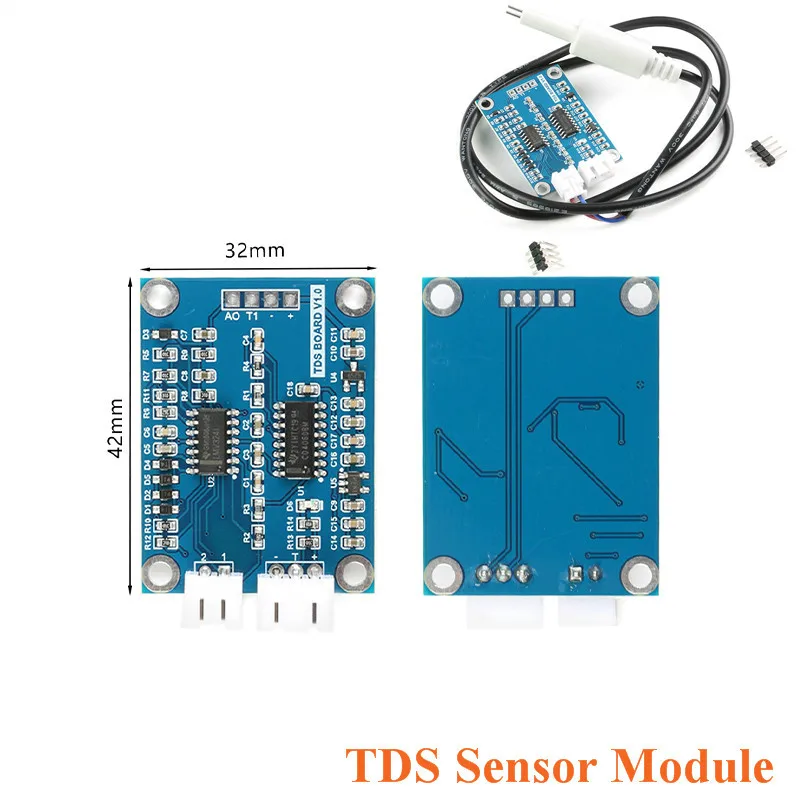 Аналоговый модуль датчика TDS аналоговый датчик контроля качества воды DS18B20 для