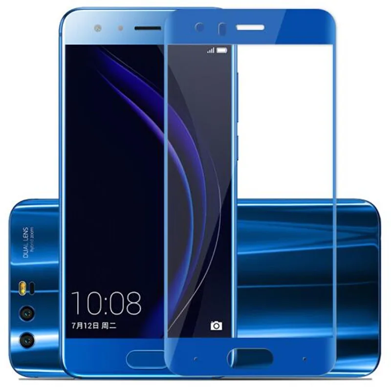 Tempered Glass For Huawei Honor 9 Lite Screen Protector Protective Film For Huawei Honor 8 8X Honor 9 Black White Golden Blue