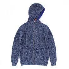 Козья кашемировая пряжа, вязаный мужской кардиган на молнии, свитер с капюшоном, пальто, S-2XL