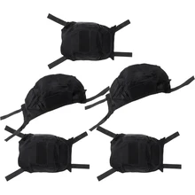 5 шт быстро камуфляж баллистический шлем крышка без шлемов армейская Игра Поле оборудование черный