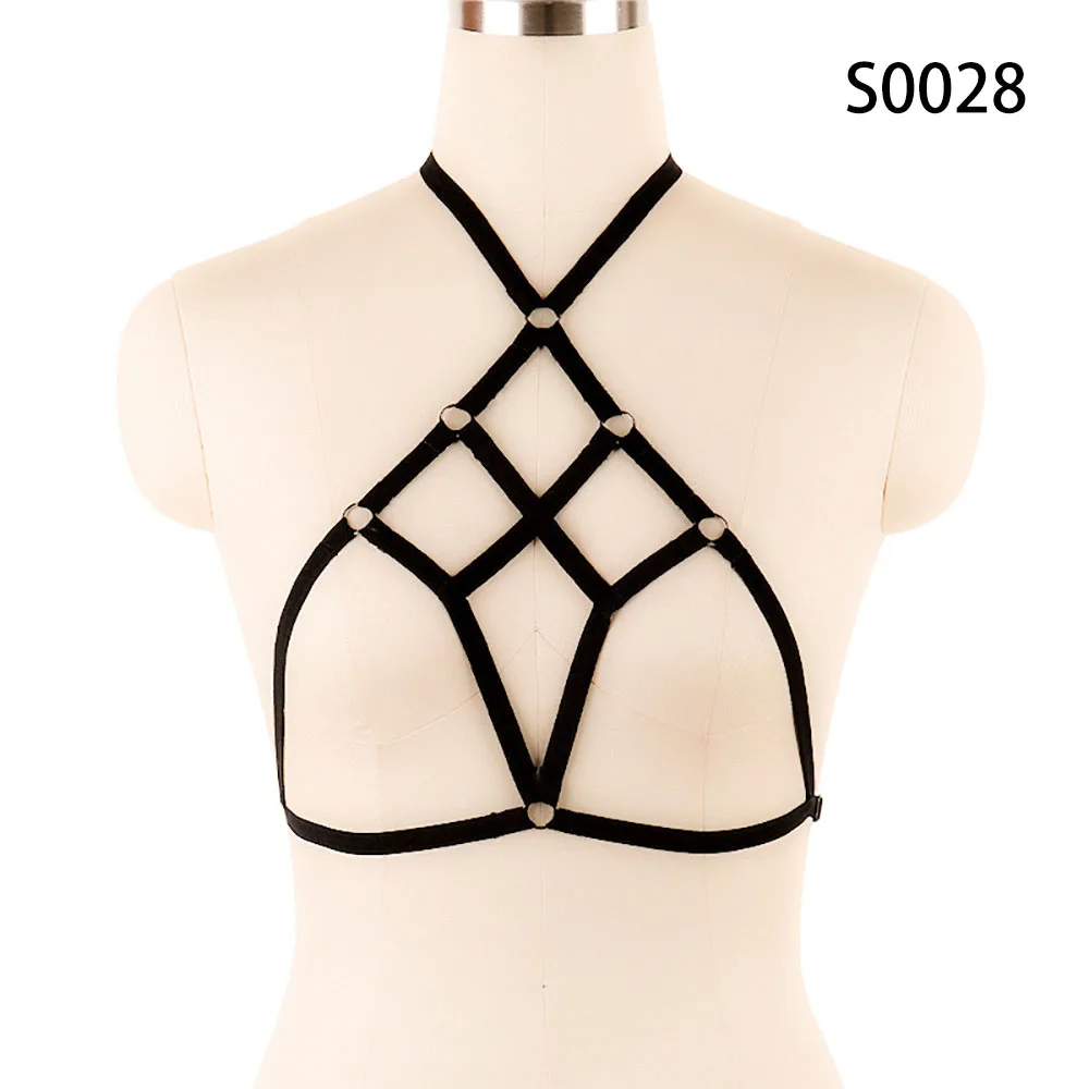 OLO Bondage Sexy Breast Harness Body Binding Erotic Lingerie Adults Game Sexy Lingerie Bra Exotic Apparel Sex Toys for Women - Цвет: S0028