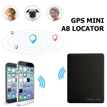 

Car Vehicle Anti-theft GPS Mini Locator Elder Children Tracking Security Device Black GPS Tracker SOS Anti Lost Alarm