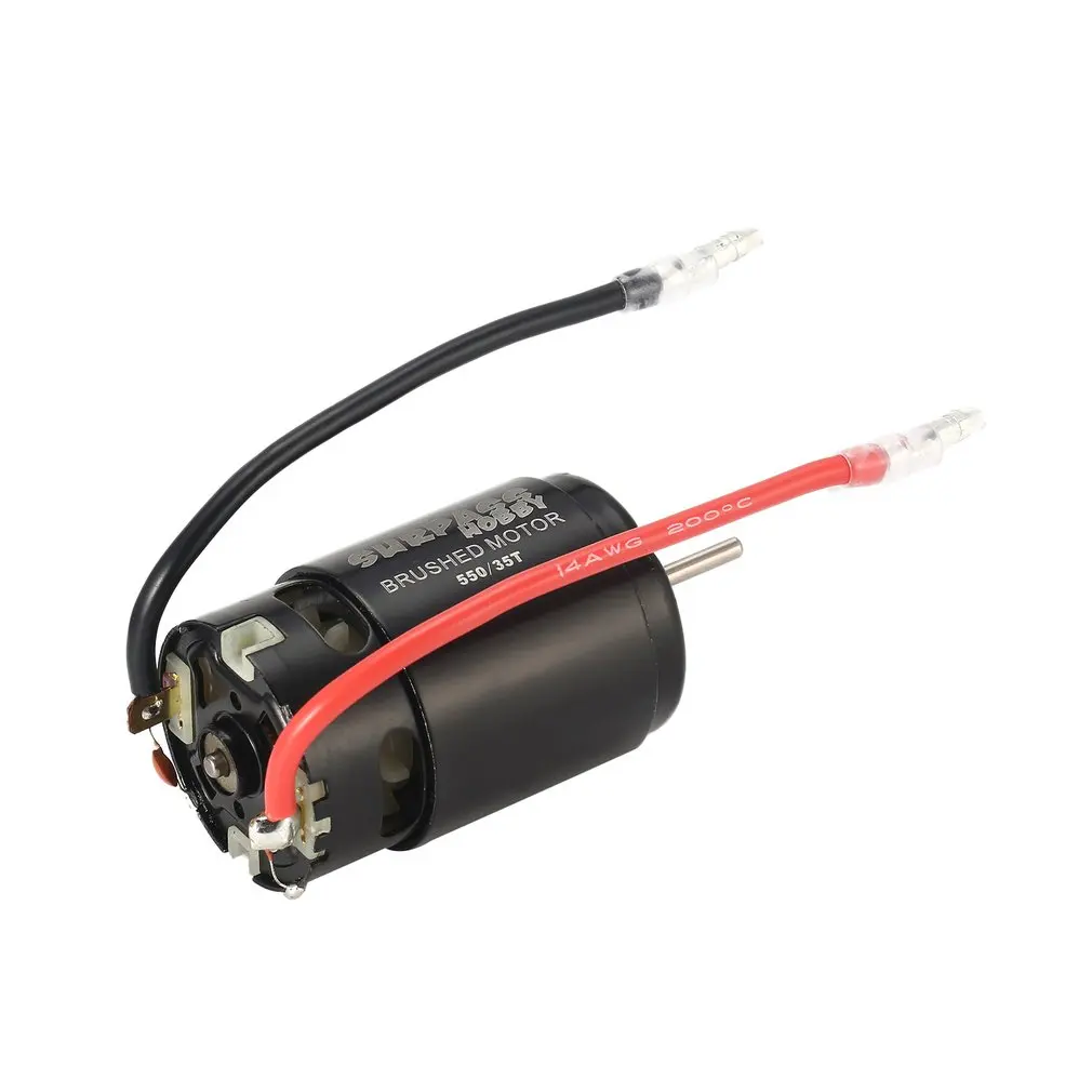 550 35T 2-5S Матовый двигатель запчасти для 1/10 RC автомобиль Дрифт-тур внедорожный гусеничный Redcat HSP HPI Wltoys Kyosho TRAXXAS D110