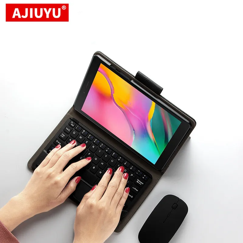 Чехол для Samsung Galaxy Tab A 8 0 2019 чехол с клавиатурой T295 Bluetooth защитная крышка из