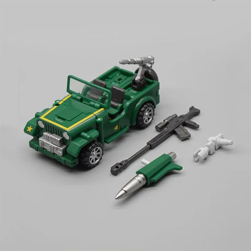 

MFT Transformation Toy Jingang Ms-13a Detective Gone Toy Color Detective Armoured Car Small Proportion Autobots