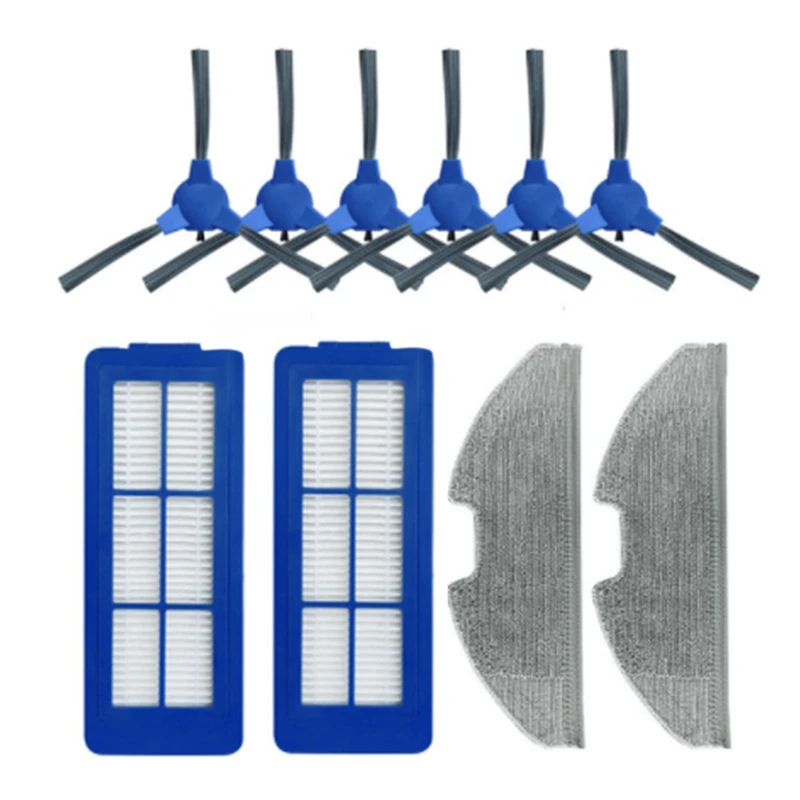 For Eufy RoboVac G10 G30 Hybrid Replacement Filter Mop Cloth Side Brush