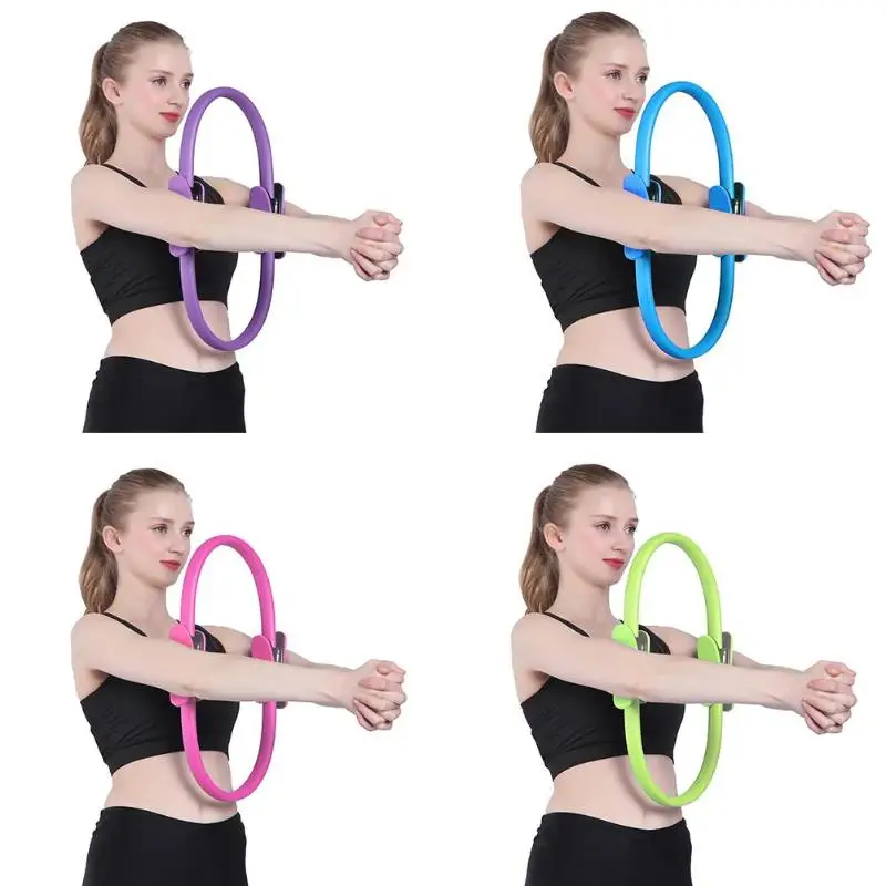 Professional Yoga Circle Pilates Sport Magic Ring Women Fitness Kinetic Resistance Circle Gym Workout Pilates Accessories 2019