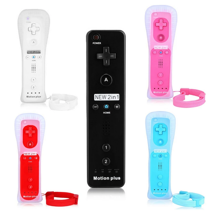 

Built-in Motion Plus Wireless Gamepad for Wii/Wiiu Remote Controller For Nintendos ForWii Game Remote Controller Joystick
