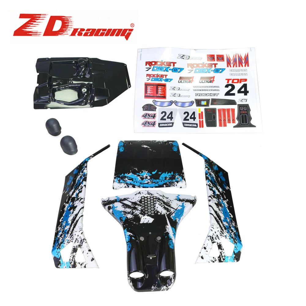 ZD Racing 1/7 DBX07 DBX-07 4WD бесщеточный автомобиль-багги для пустыни с дистанционным