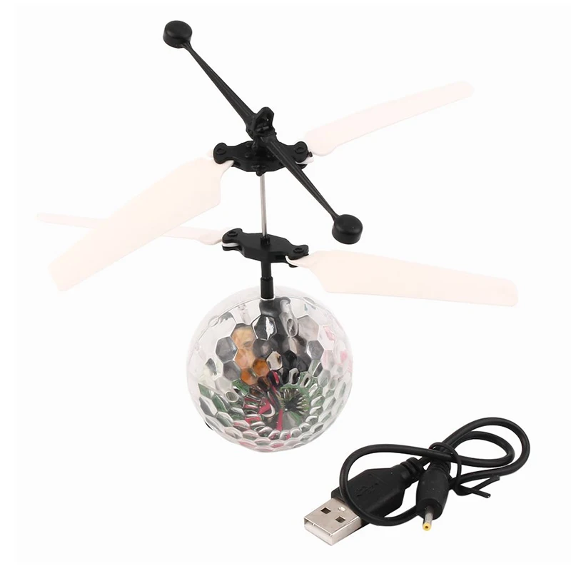 Радиоуправляемый летающий шар, светящийся детский F светильник, шарики, электронный инфракрасный индукционный самолет, радиоуправляемые игрушки, светодиодный светильник, мини-вертолет