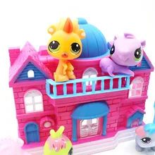 Прелестный домик для питомцев, большой семейный домик, замок для маленьких питомцев, мебель, игрушки для детей, подарок на день рождения
