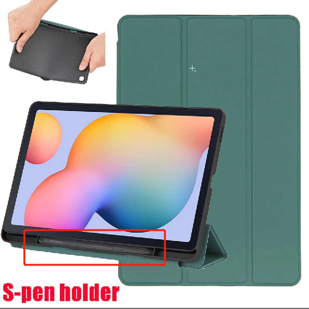 Чехол для Samsung Galaxy Tab S6 Lite 10 4 дюйма мягкий чехол из ТПУ P615 SM-P610 SM-P615 планшет с