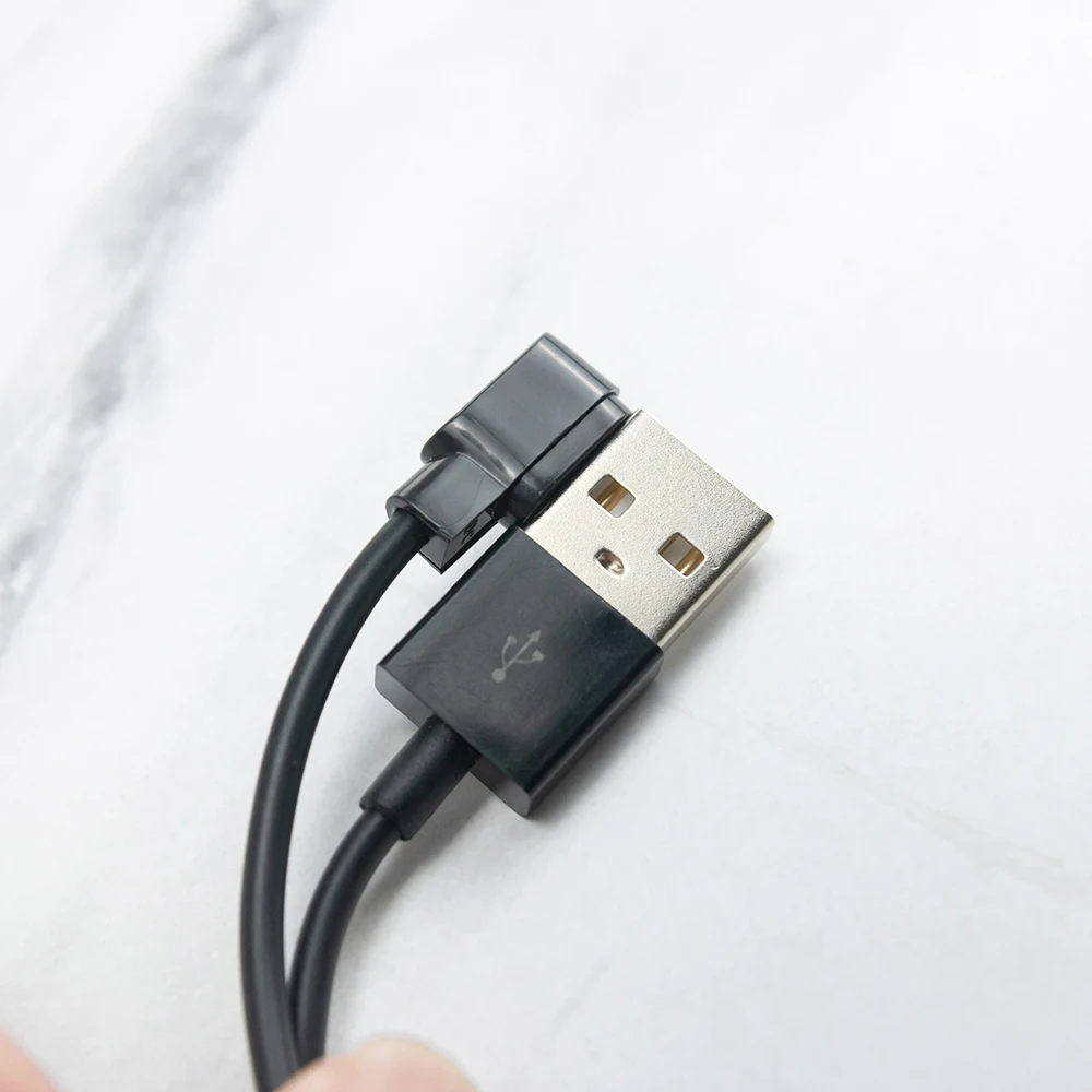 Magnetic Charge Charging Cable For Smart Watch with Magnetics Plug For 2 Pins Distances 2.84mm Black Novel Power Charger Cables data transfer cable