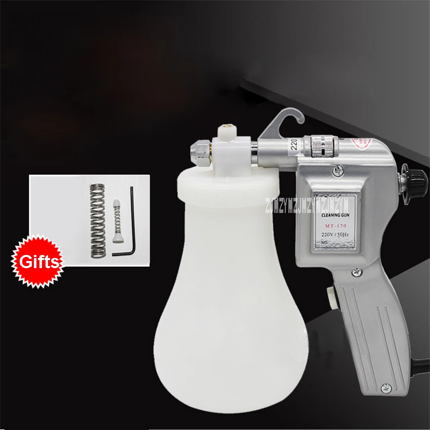 

MT-170 High Pressure Electric Spray Gun Water Spray Gun Portable Efficient Decontamination Cleaning Spray Gun 110V/220V 40W 1.2L