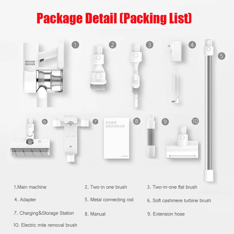 Dreame V10 Boreas Vacuum Cleaner Global Handheld Portable Wireless Vacuum Cleaner Upgrade from Dreame V9 V9P 22kpa Suction