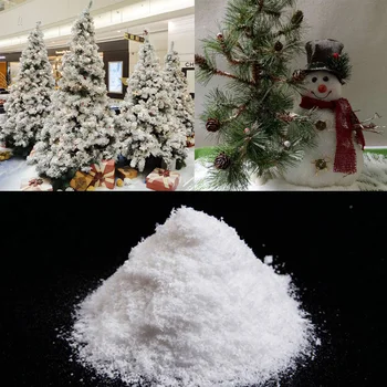 

Fake Snow Artificial Snowflakes Absorbent Resin DIY School Projects Window Displays Magical 100g/200g/500g Beautiful