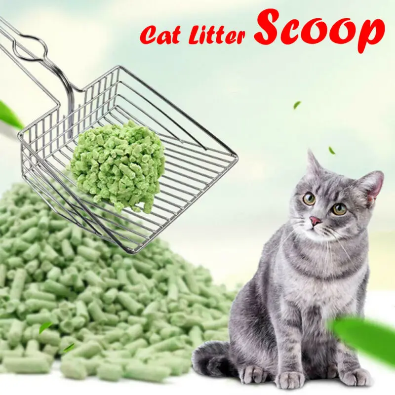 

Metal Cat Litter Scoop Metal Waste Scooper Poop Pet Kitten Sand Shovel Cleaning Tools Tools Pet Cat Litter Housebreaking