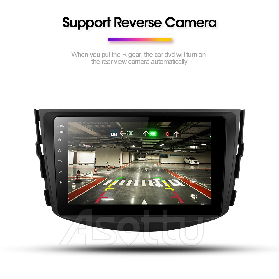 Asottu CRAV48060 Android 9,0 PX30 автомобильный DVD gps навигатор palyer автомобильный dvd-плеер для toyota rav4 2007 2008 2009 2010 2011