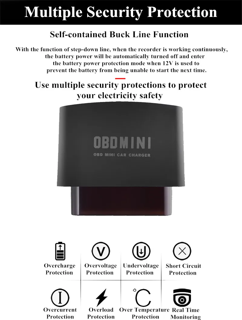 Мини Автомобильное зарядное устройство с двумя usb-портами, OBD зарядка 12 В 24 В, светодиодный дисплей напряжения, автомобильное зарядное устройство с разъемом, автомобильное зарядное устройство