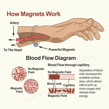 Penis ED MAGNETIC ZINGER Male ROP Testosterone Enlarger Booster Gainer Cock Ring of Power& Libido 4