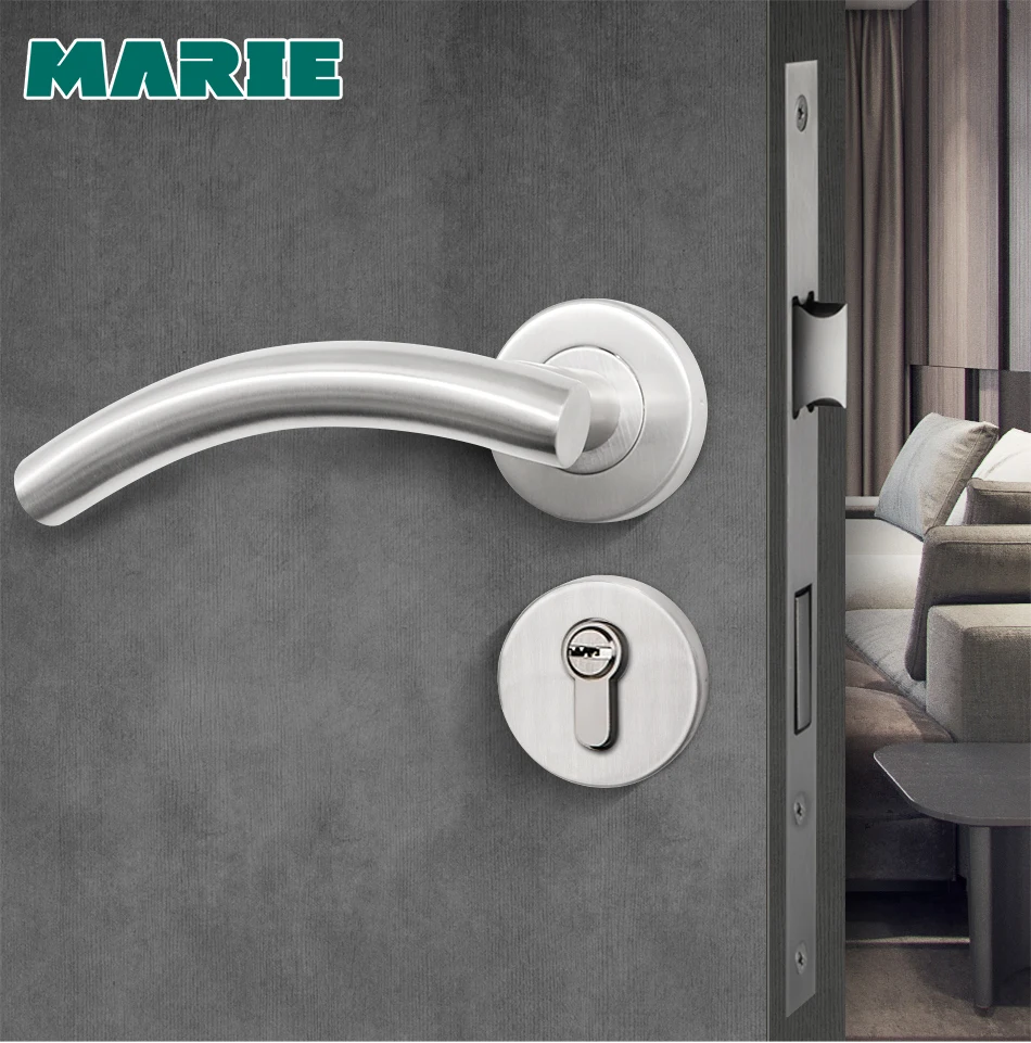 LH1006-Modern-black-color-stainless-steel-tube-lever-door-handle-bedroom-washroom_01