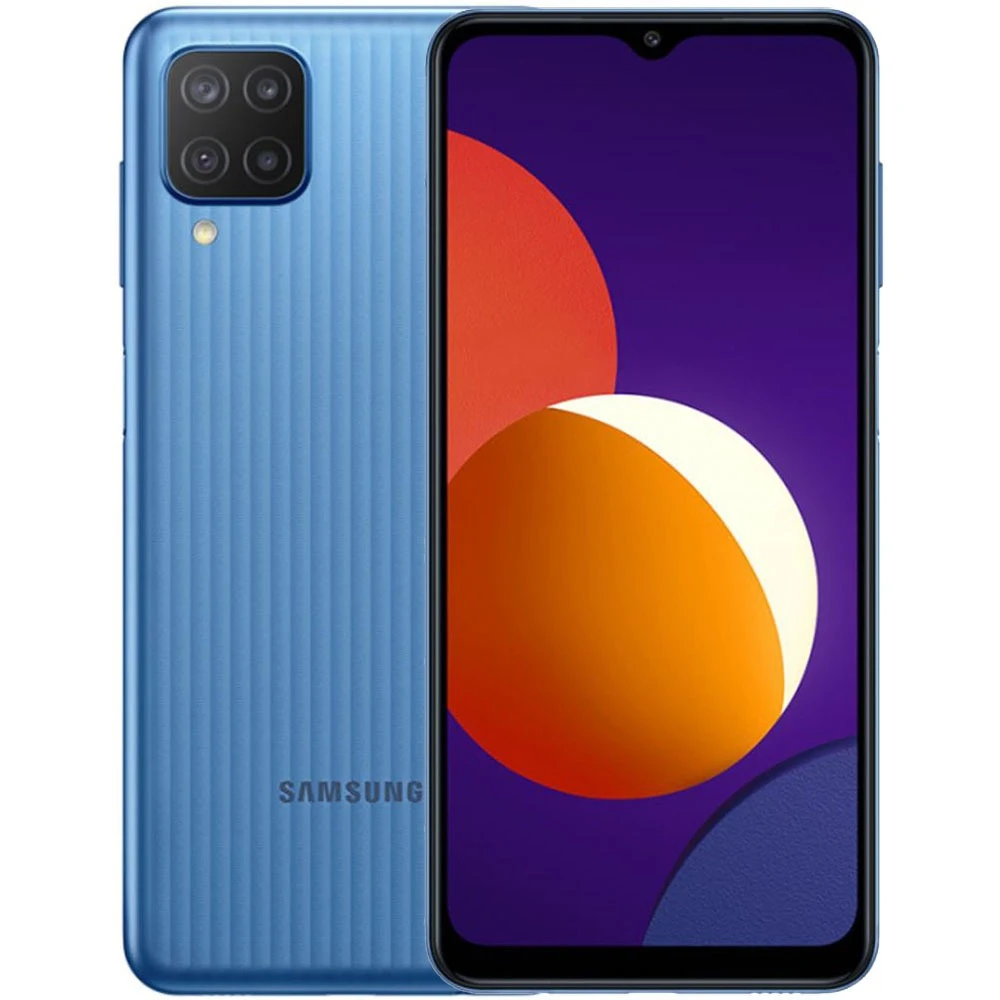 Смартфон Samsung Galaxy M12 6.5&quot PLS TFT LCD Exynos 850 4 GB 64 2/2 MP NFC 5000 mAh | Мобильные телефоны и
