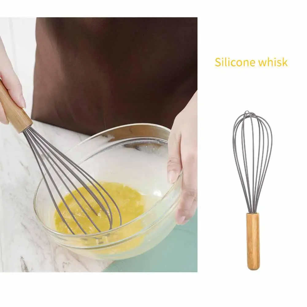 DishyKooker 9 шт./компл. Кухня посуда набор силиконовых Пособия по кулинарии алюминий с антипригарным покрытием шпатель ложка набор