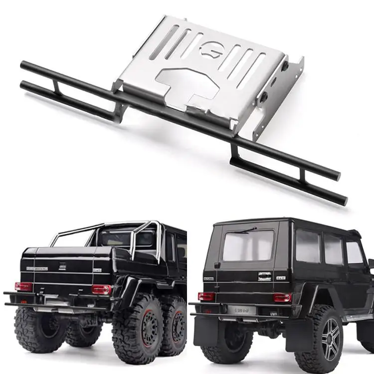 Durable Metal Rear Anti-Collision Bumper with Protective Guard and Bottom Plate