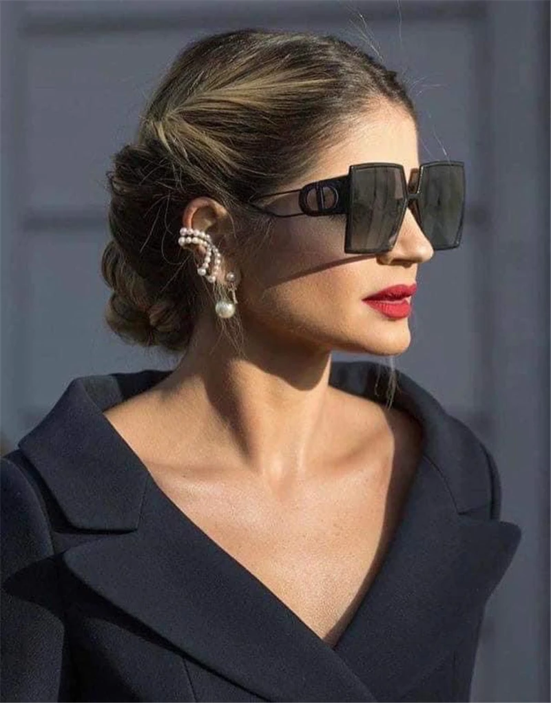 Luxury Brand Square Sunglasses Women Designer Vintage Sun Glasses For Women 2021 Trend Shades Cool Eyewear Female Gradient UV400 (7)