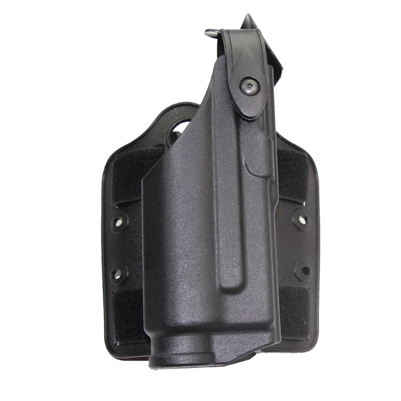 Safarilands Pistol Holster for Glock17 19 22 23 31 Light Bearing Belt Holster Right Hand Use Leg Gun Holster
