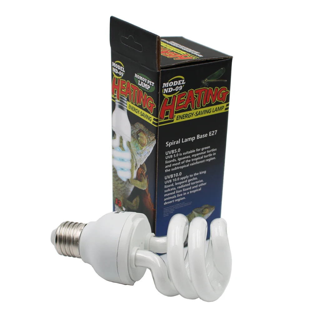 Reptile UVB 10.0 Lamp Light Bulb 13W 110/220V For Desert Type Lighting reptile heating lamp reptile light bulb reptile lamp bulb