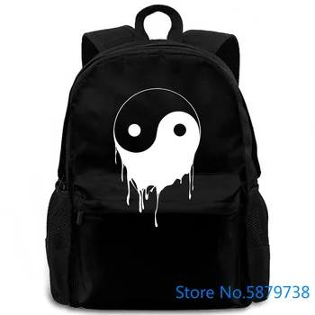

Yin and Yang Chinese Philosophy Cool Awesome Melting Logo Party on Sale Wo women men backpack laptop travel school adult