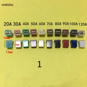 

Car Square Fuse Short Foot Long Square Block Insurance Car Fuse Box Small Interpolation Large Outer Insurance CD50 Q04