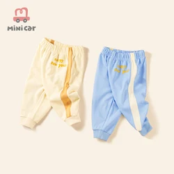 MiniCar – pantalons longs pour bébé fille et garçon, Leggings 6M 6T, vêtements à la mode, pantalons en PP pour enfants, automne et printemps 