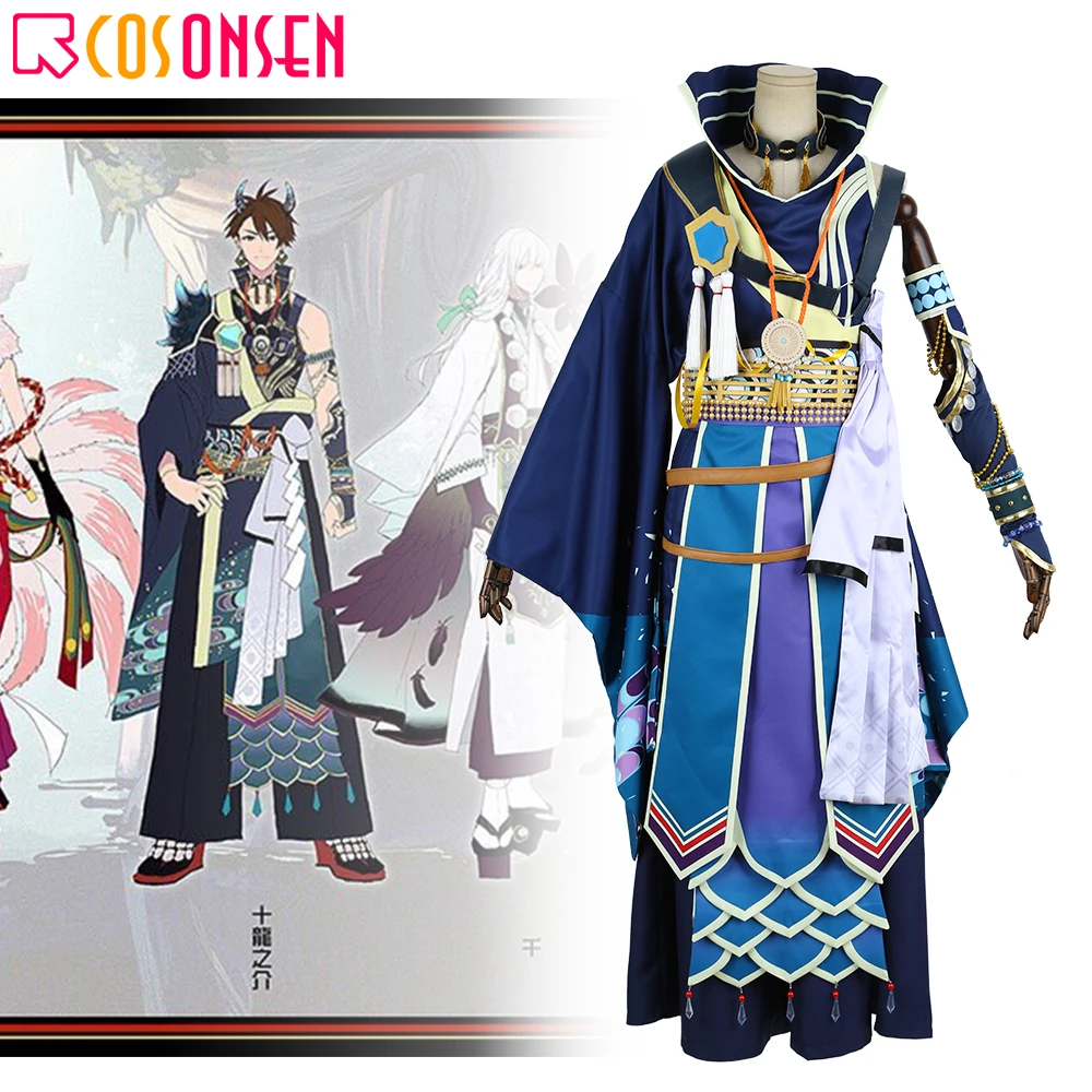 Idolish7 Tsunashi龍之介mizuchi妖怪コスプレayakashi Mangekyo Karatogaokuri衣装スーツcosplayonsen Cutomメイド Anime Costumes Aliexpress